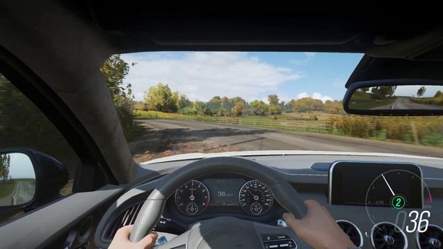 Forza Horizon 4 / Kia Stinger realistic driving смотреть онлайн