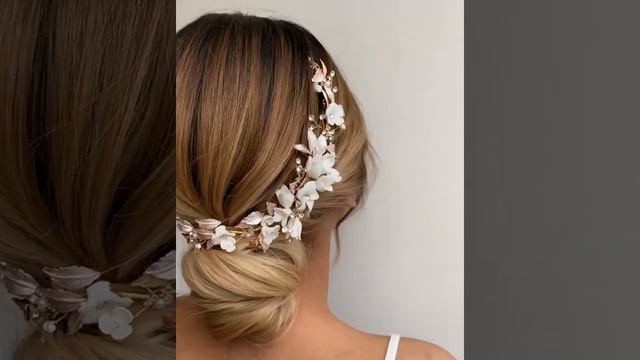 Wedding hairstyle 2021| прическа невесты 2021| kelin soch turmaklari 2021 смотреть онлайн