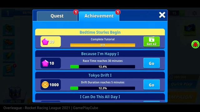 Overleague - Rocket Racing League 2021 - iOS / Android Gameplay