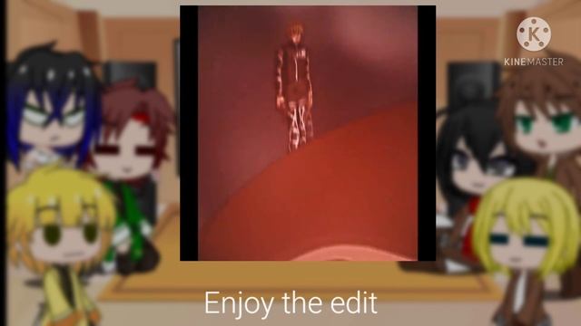 Aot & Demon slayer react to each other PT. 1 смотреть онлайн