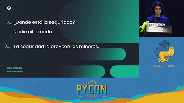 Creando un BlockChain con Python - Eduardo Ismael García Pérez - PyCon Latam 2019 смотреть онлайн