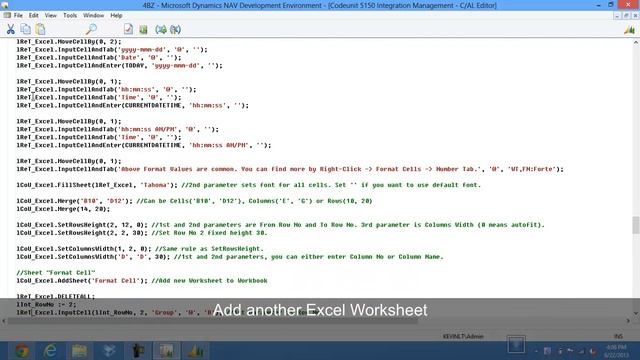 Old - NAV Export to Excel with Decoration смотреть онлайн