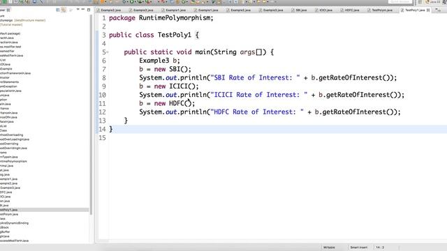 Runtime Polymorphism in java Video-51 смотреть онлайн