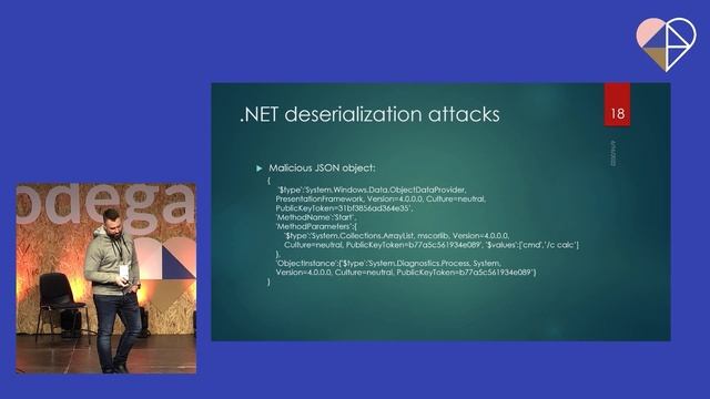 .NET deserialization attacks and their associated threats in the world of CMS - Daniel Susid смотреть онлайн