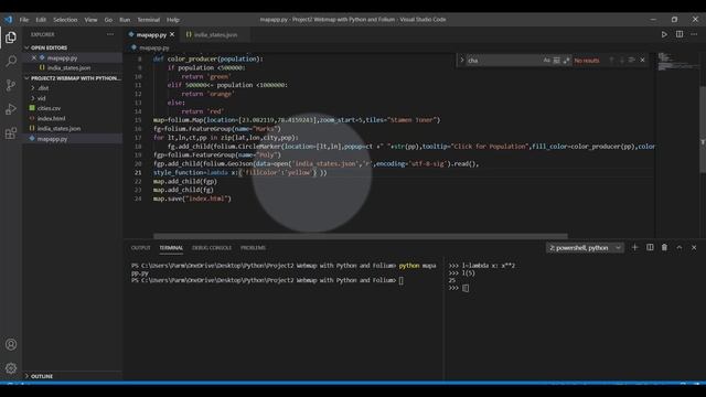 Choropleth Map Folium Python смотреть онлайн