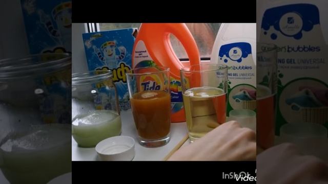 Шок-эксперимент со средствами для стирки белья! Гель для стирки от Армэль! смотреть онлайн