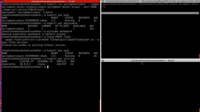 Kubernetes features and simple java application deployment on minikube. смотреть онлайн