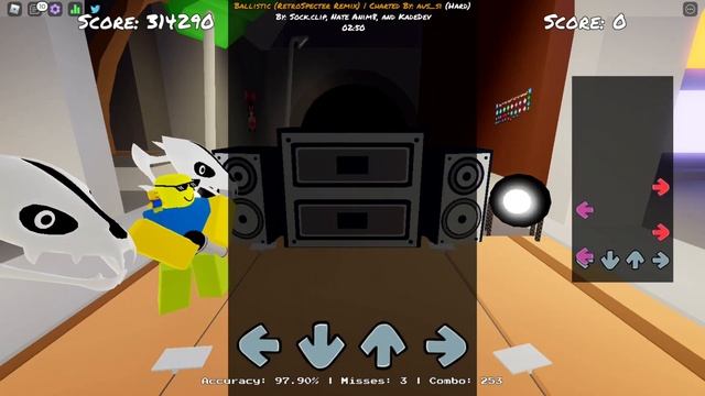 Ballistic (RetroSpecter Remix) [*627k score*] | Roblox Funky Friday смотреть онлайн