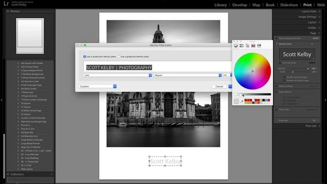 Lightroom in 60 Seconds: Adding Type or a Logo to Your Prints смотреть онлайн
