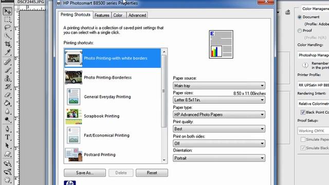 HP / PC / CS3 CS4 - How to use printer color ICC profiles with Photoshop and HP printer смотреть онлайн