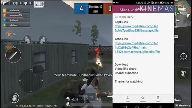 PUBG Mobile Lite 0.17.0 Update Download [Link] Apk+obb file смотреть онлайн