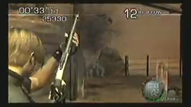 RE4 Mercenaries-Leon Base смотреть онлайн