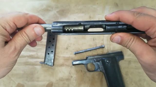Ruby 1914, 7,65 mm Browning (7,65x17 mmSR/.32 Auto) смотреть онлайн