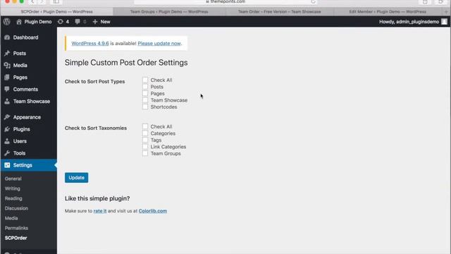 How to Drag & Drop TEAM ORDER Team Showcase ThemePoints смотреть онлайн