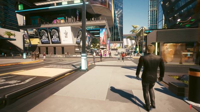 Night City Walking Tour: Westbrook [Cyberpunk 2077] смотреть онлайн