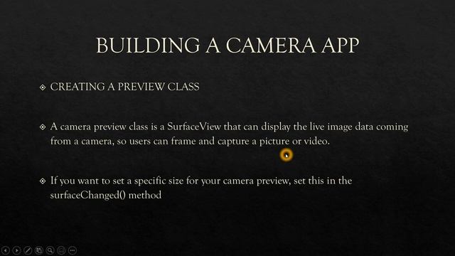 Android Framework- Building Camera APP using Camera hardware смотреть онлайн