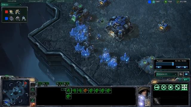 Starcraft 2 - Cast #005 - 1on1 NightMare(t) vs. TMC.Risk(p) Game1 смотреть онлайн