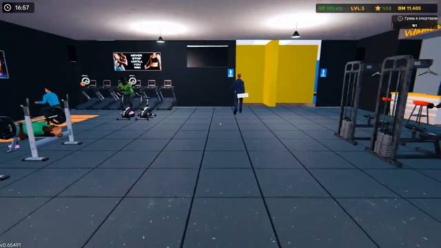 ТЕПЕРЬ ИХ ЕЩЕ И КОРМИТЬ ● GYM SIMULATOR 24 ● #2 смотреть онлайн