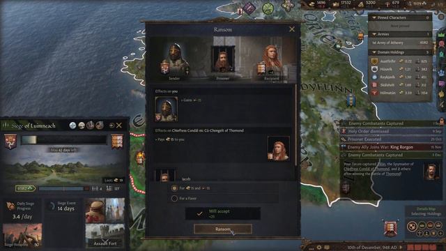 Svartalormblud Dynasty - Chapter 8 (Crusader Kings 3) смотреть онлайн
