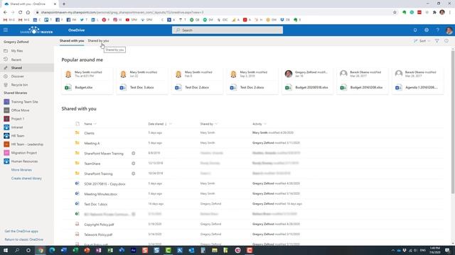 How to access files others shared with you from SharePoint and OneDrive смотреть онлайн