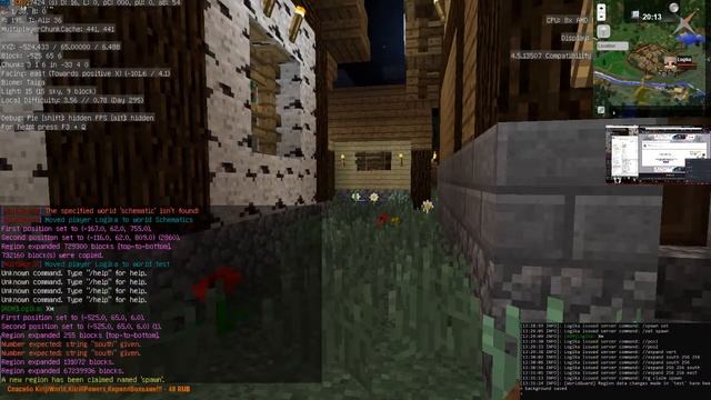 Minecraft 1.12.2 - Спавн и работа над сервером!!! смотреть онлайн