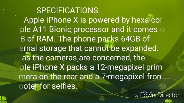 iPhone x specification with price смотреть онлайн