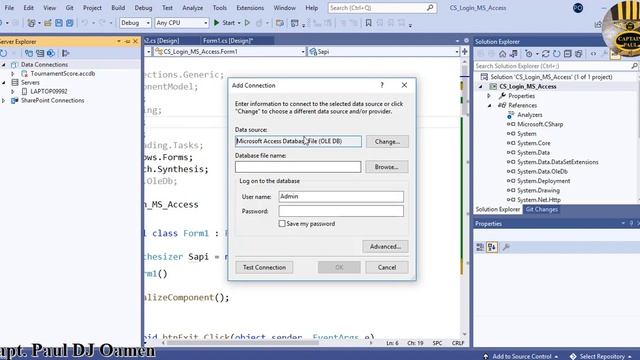 How to Create a Login System using MS Access with Speech Validation in C# смотреть онлайн