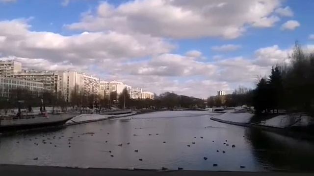 Парк Северное Бутово. Март 2019. смотреть онлайн