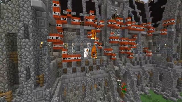 Обзор карт №1. Средневековый Замок! (Minecraft 1.7.10) + Концовка!