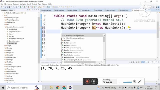 Collections Framework Lecture 4.HashSet, LinkedHashSet, TreeSet смотреть онлайн