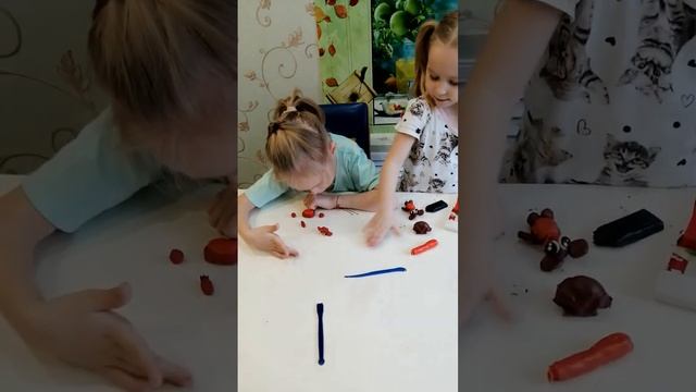 Лепим чебурашку из пластелина смотреть онлайн