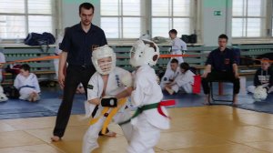 Пантелеев Кирилл/ Соревнования по каратэ киокушинкай дети. STRUIN DOJO