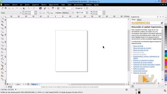 Curso Introducción a CorelDraw X6 03 La Ventana Principal смотреть онлайн