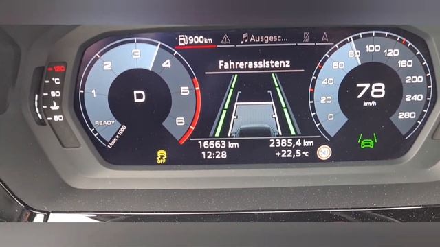 Audi A3 8Y 35TDI, 150PS, 0-100 und 100-0km/h, Beschleunigung, Vollbremsung, acceleration смотреть онлайн