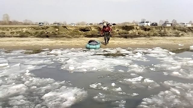 Озеро Мостовое, закрытие сезона твёрдой воды, 14 апреля 2019...Zimagor TV (Fishing in Siberia) смотреть онлайн