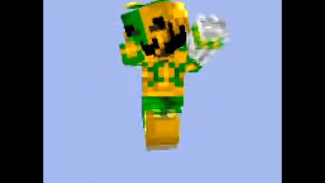Green & Gold Jester - Minecraft skin (Link to skin in desc) смотреть онлайн