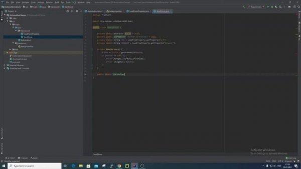 Урок 1. Автоматизация тестирования. Java. Selenium. Начинаем писать фреймворк для автоматизации.