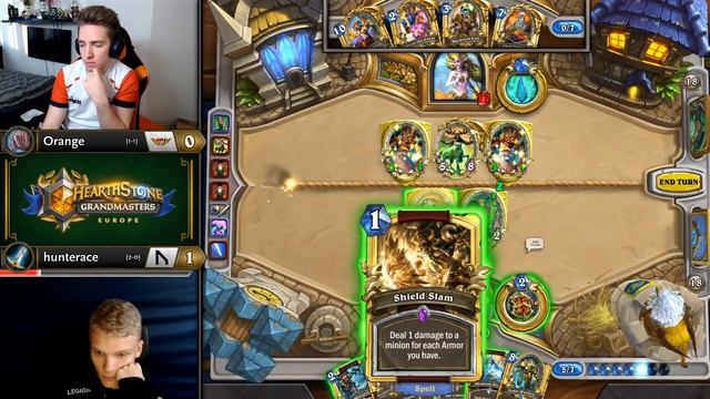 Orange vs hunterace - Hearthstone Grandmasters Europe S2 2019 - Week 2 смотреть онлайн