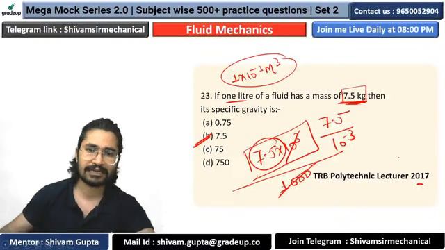 Mega Mock Series 2.0 | Fluid Mechanics Practice Questions | 500+ बेहेतरीन सवाल | Day-2 | Shivam Sir смотреть онлайн