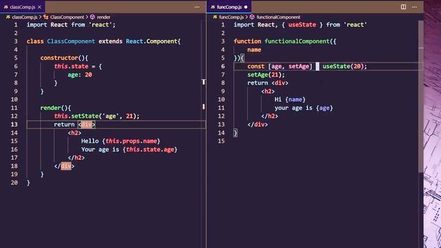 Functional and Class Component in ReactJS смотреть онлайн
