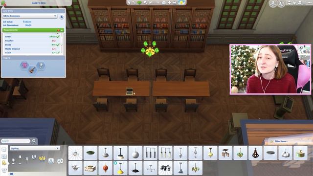 I tried to fix this weird lot in The Sims 4: Discover University... смотреть онлайн