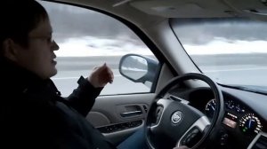 #Расход топлива по трассе на #Cadillac Escalade