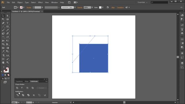 60 Second Illustrator Tutorial : Slice and Divide Shapes with Pathfinding -HD- смотреть онлайн
