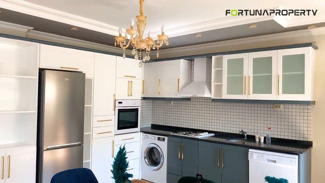 2+1 в спокойном Джикджилли, приятная цена. Недвижимость в Турции смотреть онлайн
