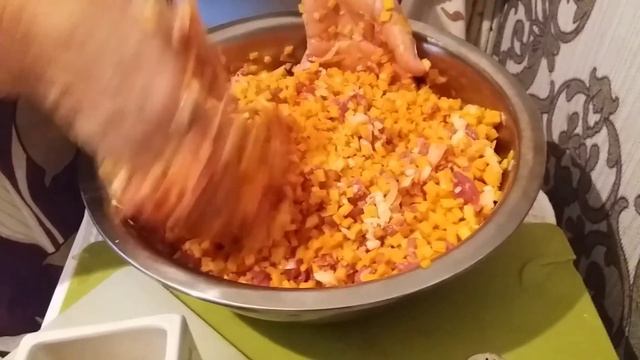 Рецепт уйгурских мант с тыквой и мясом. (Кава манта) смотреть онлайн