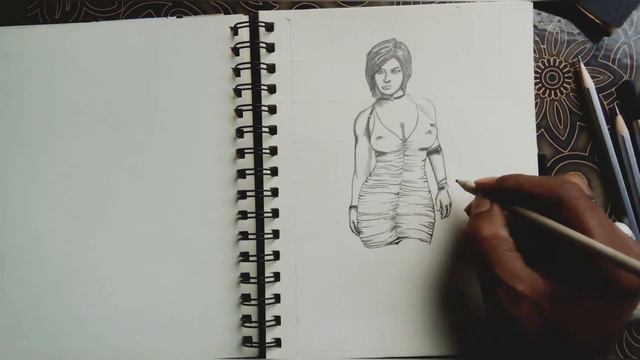 Ada || Resident Evil 4 || Game Carecter || sketch ✍️ || Akki Sontakke... смотреть онлайн
