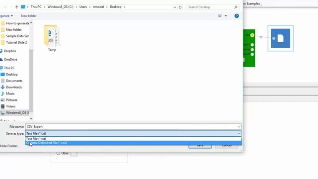 How to generate a text file or a CSV file смотреть онлайн