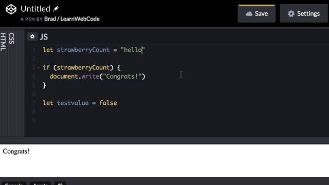 The 10 Days of JavaScript: Day 5 (Making Decisions) смотреть онлайн