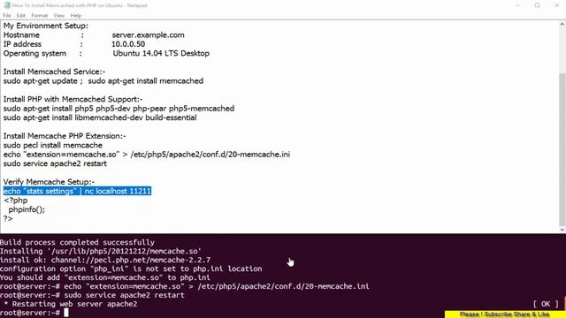 How To Install Memcached with PHP on Ubuntu смотреть онлайн