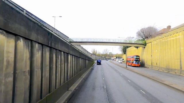 4K London BUS 245 Ride From North To West London